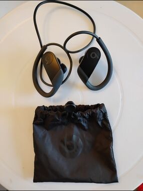 Beats Powerbeats Pro Wireless Earbuds Black w/ Case Gym Workout